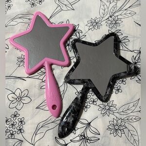 Jeffree Star - Star-Shaped Hand Mirrors in Pink and Black